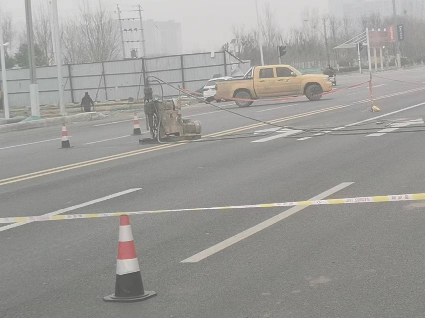 新吴马路注浆